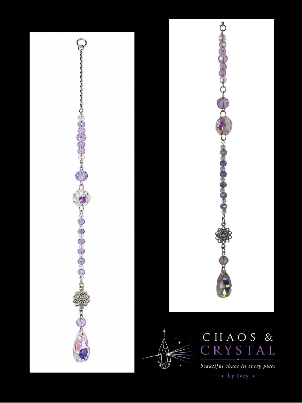 Chakra Series Violet Sun Catcher